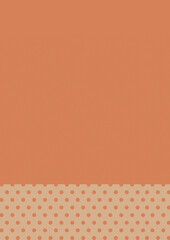 Orange polka dot background design © Rawpixel.com