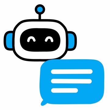 AI chat conversation artificial intelligence assistant icon