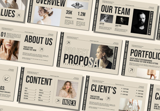 Project Proposal Presentation template