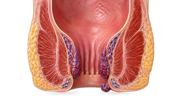 Hemorrhoids Medical Anatomy of Rectum and Anal Canal