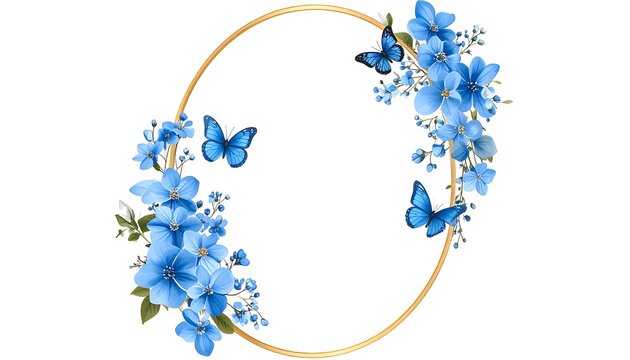 Blue crystal geometric shape with light reflections.