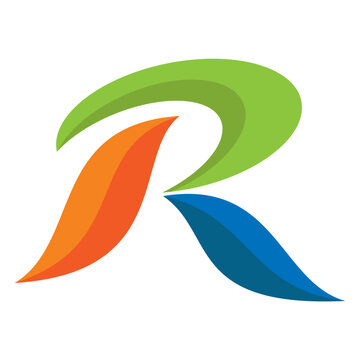 Letter r logo design and branding