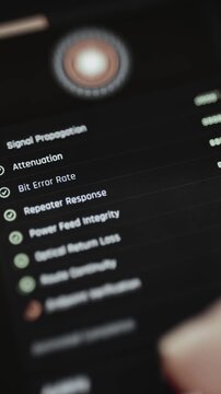 Vertical Diagnostic Checklist Verifies Cable Signal Functions