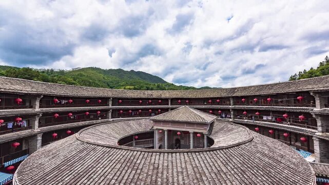 Prince Zhencheng Building, Hongkeng Tulou, Yongding, Fujian
