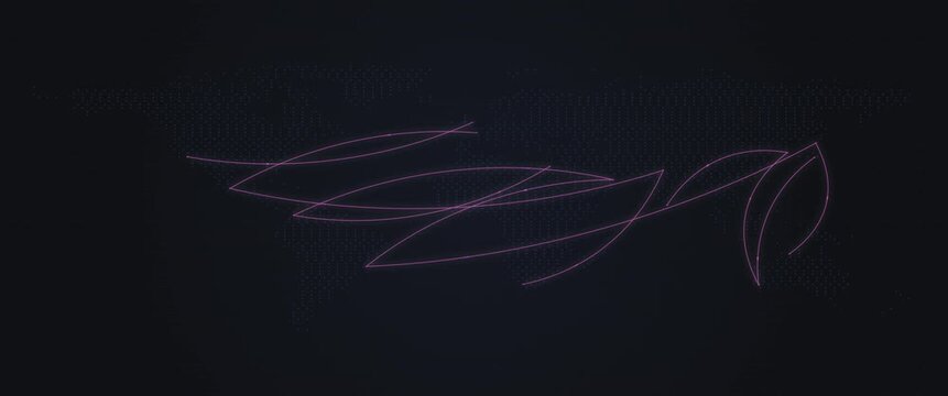 Cinematic Widescreen Magenta Global Routes Anamorphic Seamless Loop