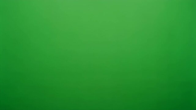 A plain green background with subtle texture.