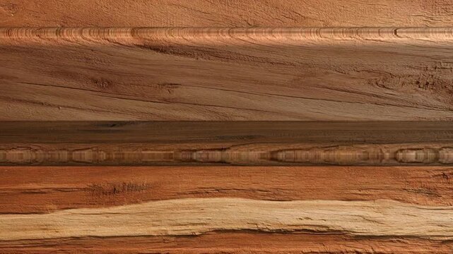 Western Red Cedar wooden boards in seamless looped movement revealing natural grain patterns, surface texture, organic variation and timber character