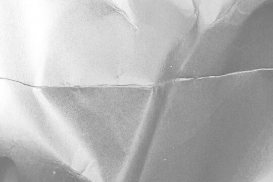 Creased paper overlay, crumpled poster paper old photo effect transparent background, decorative stationery design element, grunge overlay effect with scratch and dusty surface