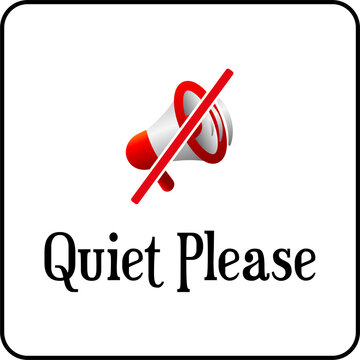 quiet zone sign