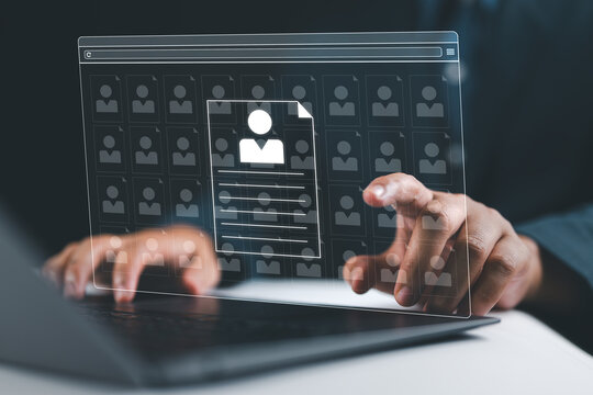 Customer data management concept. client profile record, CRM database, customer analytics, contact management, segmentation, behavioral history, marketing insight, sales workflow, secure business data