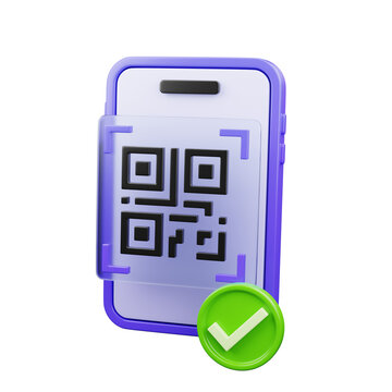3D Smartphone QR Code Payment with Verification