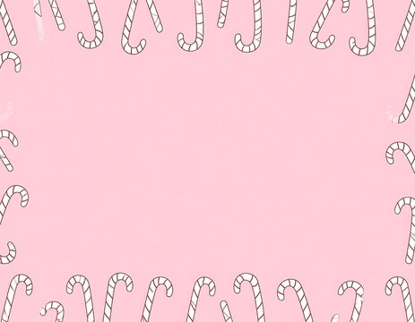 Delicate pink floral pattern on soft pink background.