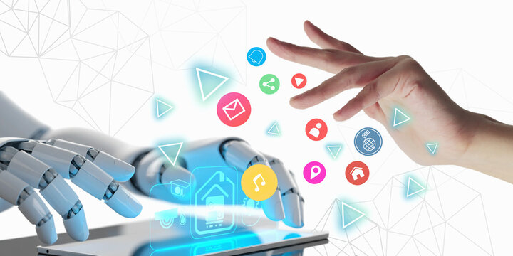 Innovations in smart technology that connect humans and technology through digital devices and applications