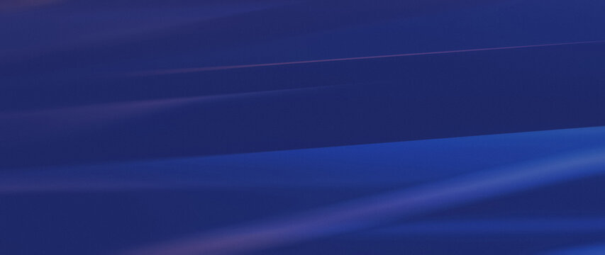 Abstract Dark Blue Wave Background with Smooth Velvet Texture and Fine Grain