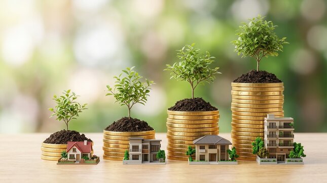 Financial returns and social impact from real estate investment and urban development.