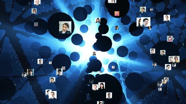 Cyberspace and a multinational populace. Global, DX, social media, AI, science, research, genes, molecules, systems.