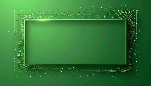 A dotted line rectangle frame animation moves from left to right on a bright green background, creating a clean visual effect suitable for motion graphics, overlays, transitions, and design projects.