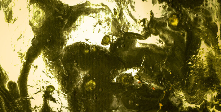 Abstract Artistic Fog Creating Iridescent Cloud Visions