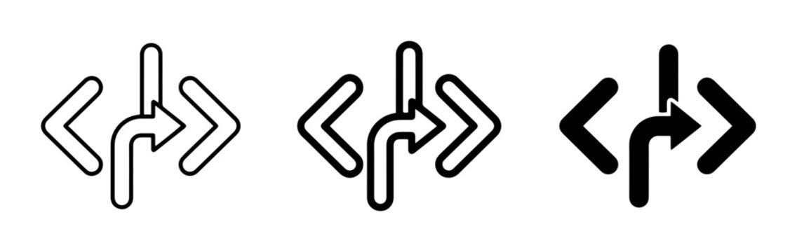 Code Brackets, Programming Symbols, Development Icons, Technology Icons, Web Design Elements