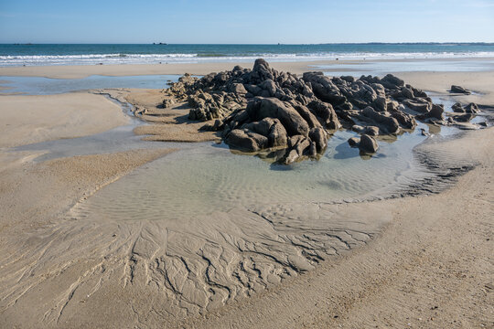 Strand der Keremma, Bretagne