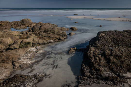 Strand der Keremma, Bretagne