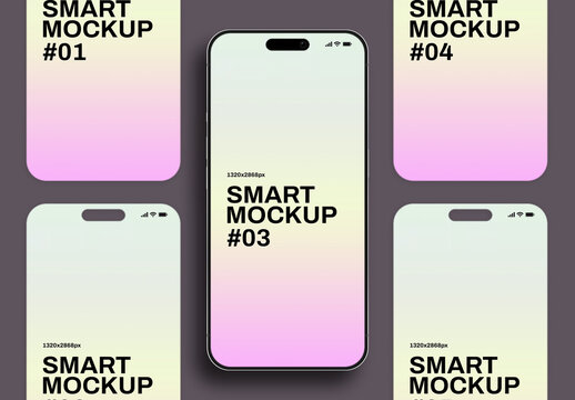 Smart Phones Mockup
