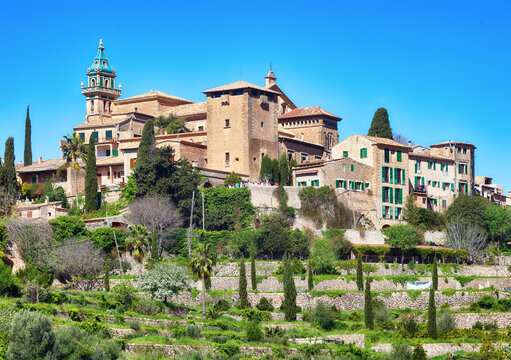 Old village Valldemossa in Mallorca