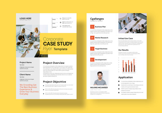 Corporate Case Study Layout