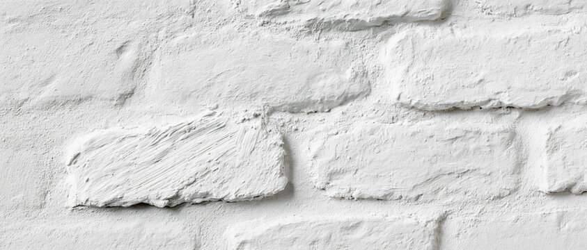 weathered whitewashed brick wall texture with peeling plaster and rustic patina for authentic sustainable interior design web banners advertising backgrounds editorial layouts
