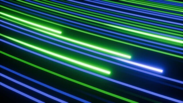 Abstract background for creative title screen. Technology light flow texture for modern presentation. Seamless loop.