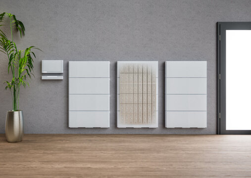 Group of home batteries or energy storage systems for residential used