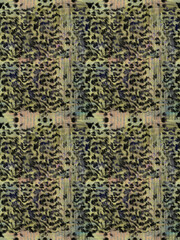 Minimalist beige fish scales seamless pattern, natural aquatic animal texture for modern textile fabric and packaging design © oanh