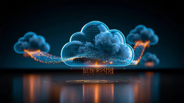 Cloud-to-Cloud Synchronization with Flowing Data Particles