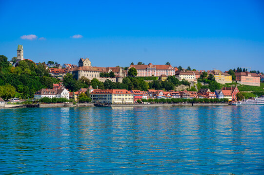 Historic Meersburg on Lake Constance, travel destination in Germany