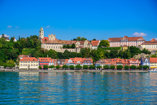 Historic Meersburg on Lake Constance, travel destination in Germany
