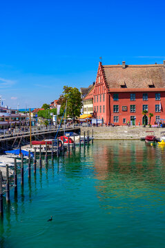 Historic Meersburg on Lake Constance, travel destination in Germany
