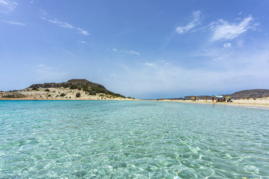 Simos Beach in Elafonisos island, Greece.