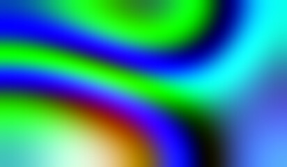 Fototapeta premium Rainbow Thermal Blur Gradient Mesh Background, Abstract Vibrant Iridescent Spectrum Aura Texture