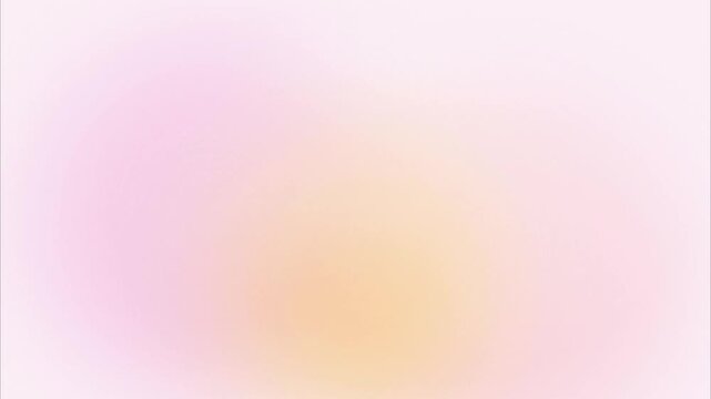 Abstract soft pink and yellow gradient motion background