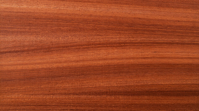 Natural Mahogany Hardwood Grain Texture Background