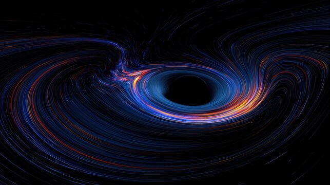 Uncertainty and Fear Swirling Around a Supermassive Black Hole in Deep Space