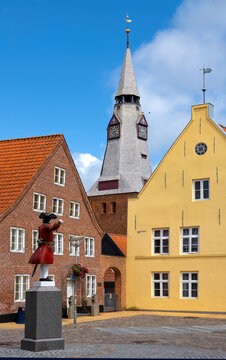 Tonder/Tondern, d&auml;nische Kleinstadt Syddanmark, Altstadtszene