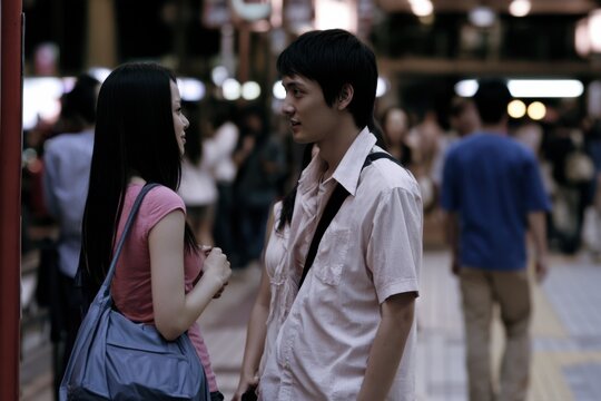 Japanese Young People Exploring Love and Personal Connections