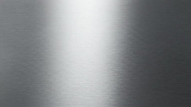 Brushed Metallic Surface with Subtle Light Reflection Texture