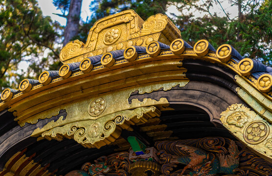 At Toshogu shrine, Nikko (Tochigi Prefecture, Kansai region, Honshu, Japan)