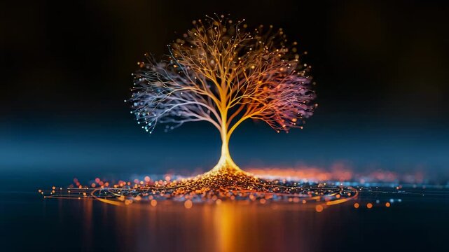 Financial Risk Visualization with Branching Data Streams