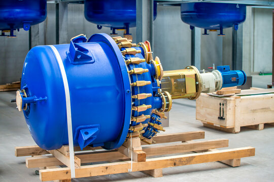 Chemical industrial plant for metal recovery and electroplating salt manufacturing systems with large storage tanks