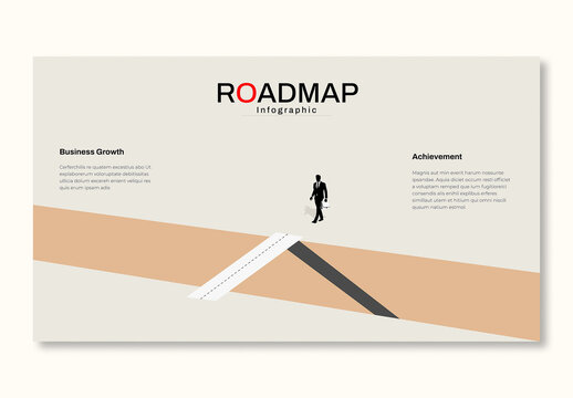 Business Roadmap Infographic Template