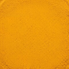 Fototapeta premium Macro of loose turmeric powder with fine granular relief