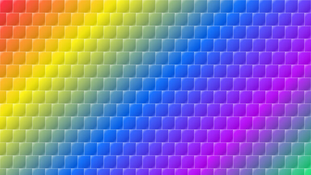 Abstract digital pixel art colorful mosaic texture seamless pattern